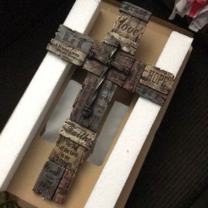 Decorative wall cross